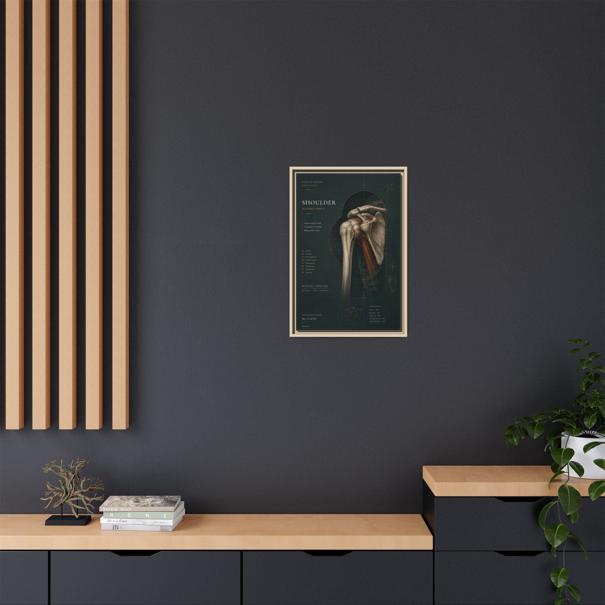 Copy of Atlas of Motion – Knee Wall Art | Luxury Orthopedic Canvas Print | Museum-Inspired Fine Art