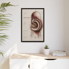 Silent Organs – Hippocampus Wall Art | Luxury Neuroscience Canvas Print | Museum-Inspired Fine Art