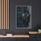 Silent Organs – Liver Wall Art | Luxury Anatomical Canvas Print | Museum-Inspired Fine Art
