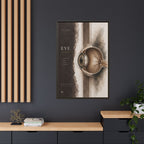 Silent Organs – Eye Wall Art | Luxury Anatomical Canvas Print | Museum-Inspired Fine Art