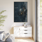 Silent Organs – Liver Wall Art | Luxury Anatomical Canvas Print | Museum-Inspired Fine Art