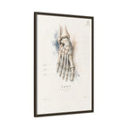 Anatomical Foot Skeleton Wall Art | Luxury Podiatry Canvas Print | Museum-Inspired Fine Art
