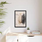 Brain Hemispheres Wall Art | Luxury Neuroscience Canvas Print | Museum-Inspired Fine Art