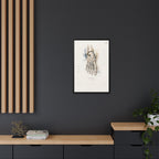 Anatomical Foot Skeleton Wall Art | Luxury Podiatry Canvas Print | Museum-Inspired Fine Art