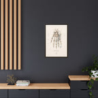 Anatomical Hand Skeleton Wall Art | Luxury Orthopaedic Canvas Print | Museum-Inspired Fine Art