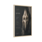 Atlas of Motion – Knee Wall Art | Luxury Orthopedic Canvas Print | Museum-Inspired Fine Art