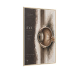 Silent Organs – Eye Wall Art | Luxury Anatomical Canvas Print | Museum-Inspired Fine Art