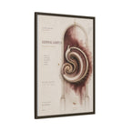 Silent Organs – Hippocampus Wall Art | Luxury Neuroscience Canvas Print | Museum-Inspired Fine Art