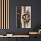 Silent Organs – Eye Wall Art | Luxury Anatomical Canvas Print | Museum-Inspired Fine Art