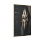 Atlas of Motion – Knee Wall Art | Luxury Orthopedic Canvas Print | Museum-Inspired Fine Art