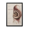 Silent Organs – Hippocampus Wall Art | Luxury Neuroscience Canvas Print | Museum-Inspired Fine Art