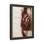 Silent Organs – Heart Wall Art | Luxury Anatomical Canvas Print | Museum-Inspired Fine Art