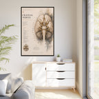 White Matter Brain Wall Art | Luxury Neuroscience Canvas Print | Museum-Inspired Fine Art