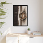 Silent Organs – Eye Wall Art | Luxury Anatomical Canvas Print | Museum-Inspired Fine Art