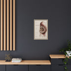Silent Organs – Hippocampus Wall Art | Luxury Neuroscience Canvas Print | Museum-Inspired Fine Art