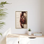 Silent Organs – Heart Wall Art | Luxury Anatomical Canvas Print | Museum-Inspired Fine Art