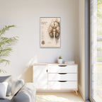 White Matter Brain Wall Art | Luxury Neuroscience Canvas Print | Museum-Inspired Fine Art