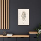 Anatomical Hand Skeleton Wall Art | Luxury Orthopaedic Canvas Print | Museum-Inspired Fine Art