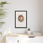 Anatomical Eye Canvas Print | Luxury Ophthalmology Wall Art | Museum-Inspired Medical Decor