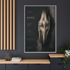 Atlas of Motion – Knee Wall Art | Luxury Orthopedic Canvas Print | Museum-Inspired Fine Art