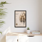 White Matter Brain Wall Art | Luxury Neuroscience Canvas Print | Museum-Inspired Fine Art