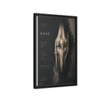 Atlas of Motion – Knee Wall Art | Luxury Orthopedic Canvas Print | Museum-Inspired Fine Art