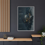 Silent Organs – Liver Wall Art | Luxury Anatomical Canvas Print | Museum-Inspired Fine Art
