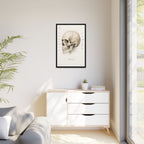 Anatomical Skull Wall Art | Luxury Medical Canvas Print | Museum-Inspired Fine Art