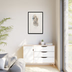 Anatomical Foot Skeleton Wall Art | Luxury Podiatry Canvas Print | Museum-Inspired Fine Art