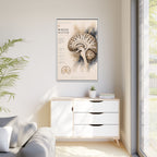 White Matter Brain Wall Art | Luxury Neuroscience Canvas Print | Museum-Inspired Fine Art