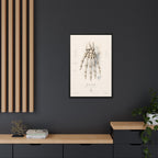 Anatomical Hand Skeleton Wall Art | Luxury Orthopaedic Canvas Print | Museum-Inspired Fine Art