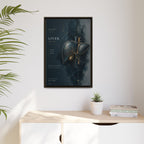 Silent Organs – Liver Wall Art | Luxury Anatomical Canvas Print | Museum-Inspired Fine Art