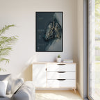Silent Organs – Lungs Wall Art | Luxury Anatomical Canvas Print | Museum-Inspired Fine Art