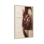 Silent Organs – Heart Wall Art | Luxury Anatomical Canvas Print | Museum-Inspired Fine Art