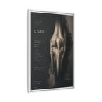Atlas of Motion – Knee Wall Art | Luxury Orthopedic Canvas Print | Museum-Inspired Fine Art