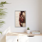 Silent Organs – Heart Wall Art | Luxury Anatomical Canvas Print | Museum-Inspired Fine Art