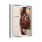Silent Organs – Heart Wall Art | Luxury Anatomical Canvas Print | Museum-Inspired Fine Art