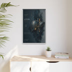 Silent Organs – Liver Wall Art | Luxury Anatomical Canvas Print | Museum-Inspired Fine Art
