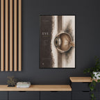Silent Organs – Eye Wall Art | Luxury Anatomical Canvas Print | Museum-Inspired Fine Art