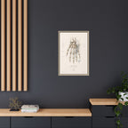 Anatomical Hand Skeleton Wall Art | Luxury Orthopaedic Canvas Print | Museum-Inspired Fine Art