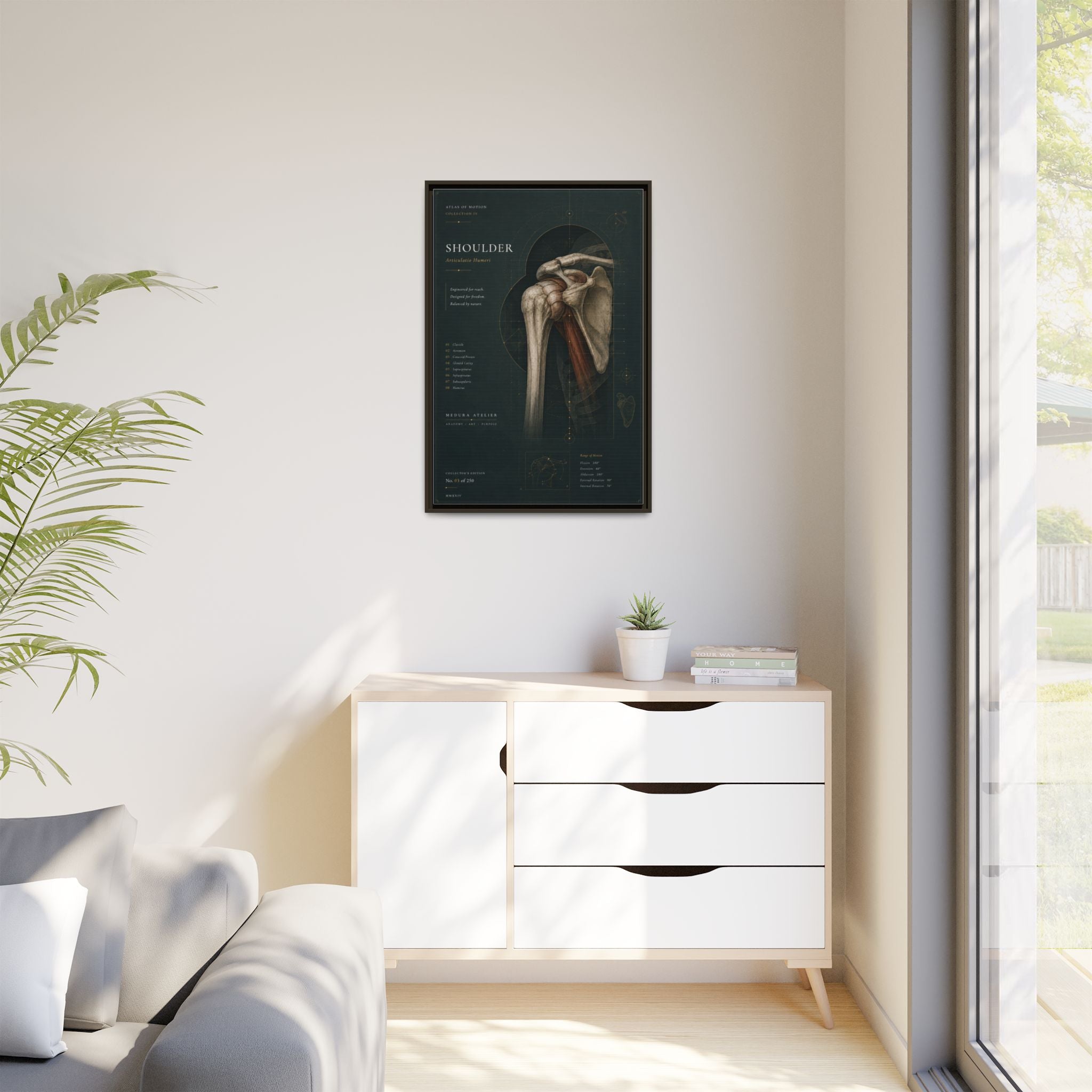 Copy of Atlas of Motion – Knee Wall Art | Luxury Orthopedic Canvas Print | Museum-Inspired Fine Art