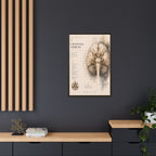 White Matter Brain Wall Art | Luxury Neuroscience Canvas Print | Museum-Inspired Fine Art