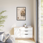 White Matter Brain Wall Art | Luxury Neuroscience Canvas Print | Museum-Inspired Fine Art